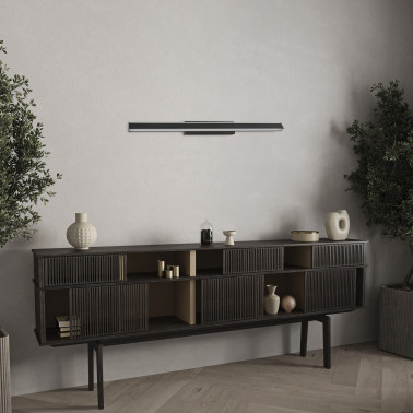 MANTRA LINEAL Aplique Negro 22W