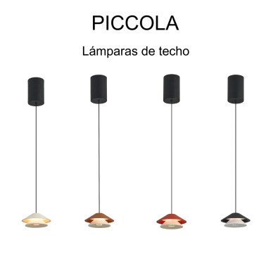 MANTRA PICCOLA Colgante LED Marrón