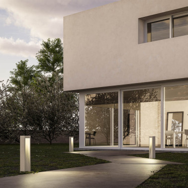 REDO TOSS 600 Baliza de Cemento Terracota 2700-3000K