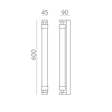ACB LINEO 600 Aplique Negro