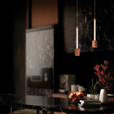 MANTRA FUGAZ Colgante LED Oro