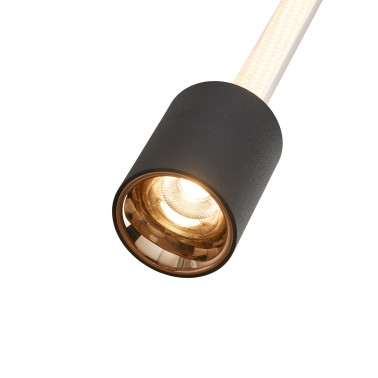MANTRA FUGAZ Colgante LED Negro