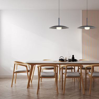 MANTRA LIDIA Colgante Ajustable Gris Oscuro