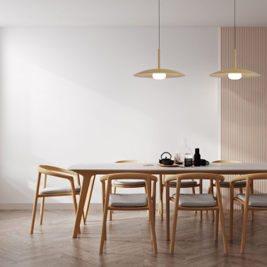 MANTRA LIDIA Colgante Ajustable Oro Mate