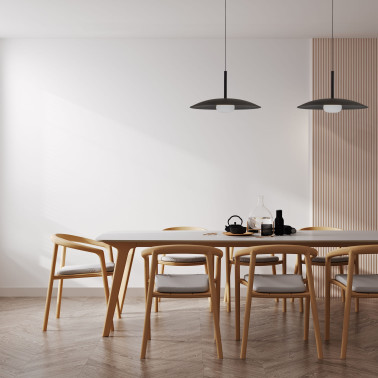 MANTRA LIDIA Colgante Ajustable Negro