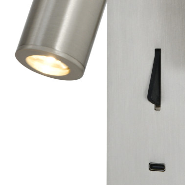 MANTRA TARIFA III Aplique Lector Níquel USB-C