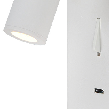 MANTRA TARIFA III Aplique Lector Blanco USB-C
