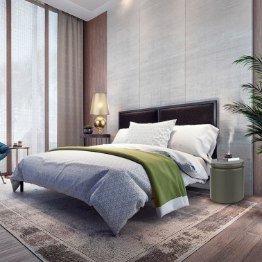 SCHULLER NOLA Mesa Auxiliar Verde