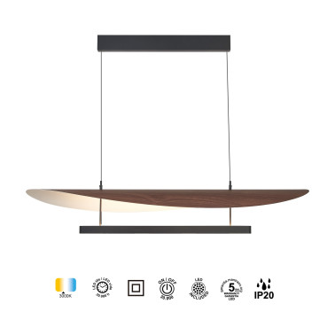 MANTRA ABISAL 1000 Colgante Negro-Madera