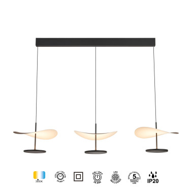 MANTRA ABISAL 1100 Colgante Negro-Nogal CCT