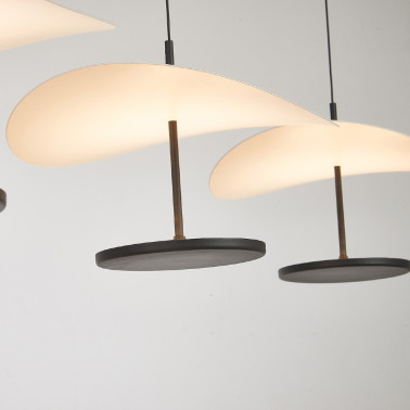 MANTRA ABISAL 1100 Colgante Negro-Nogal CCT