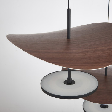 MANTRA ABISAL 525 Colgante Negro-Madera