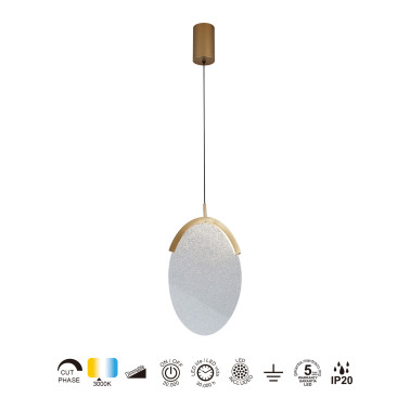 MANTRA OASIS 245 Colgante Oro