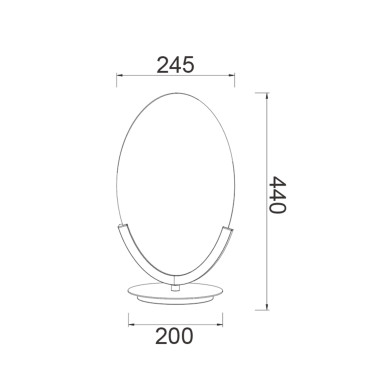 MANTRA OASIS 440 Sobremesa Oro