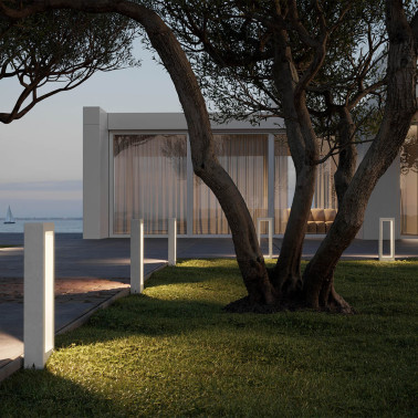 REDO SANDER 600 Baliza de Cemento Marfil 2700-3000K