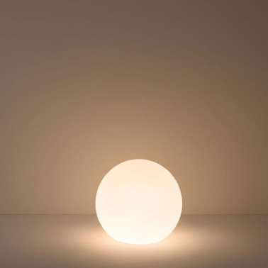 LEDSC4 CISNE Bollard 280 Bola Blanca E27