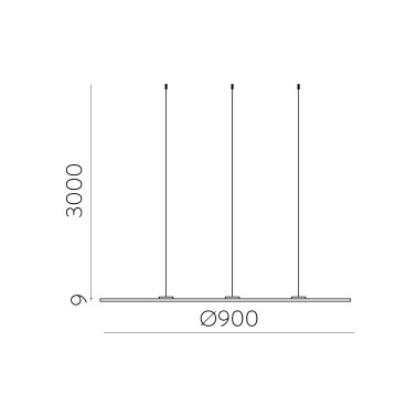 ACB SOUND Ø900 Colgante Acústico Terra