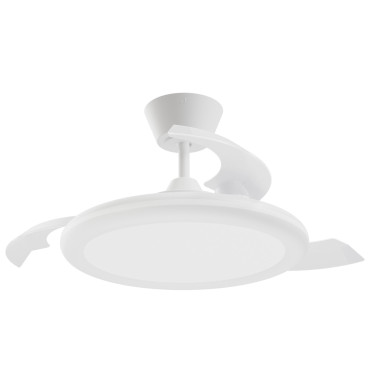 SULION BOMBAY ESTILO S Plafón Ventilador Blanco