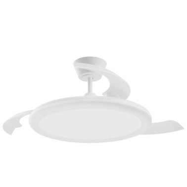 SULION BOMBAY ESTILO M Plafón Ventilador Blanco