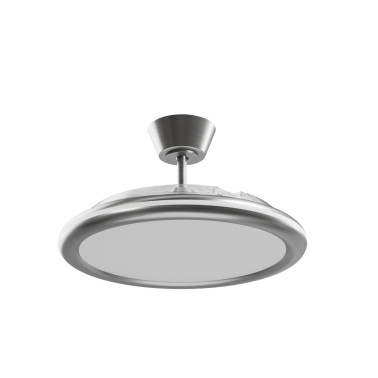 SULION BOMBAY ESTILO M Plafón Ventilador Níquel