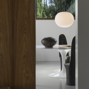 IDEAL LUX COTTON SP1 500 Colgante Blanco