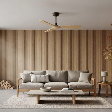 SULION BALCONY NEO 107 Ventilador Marrón-Madera