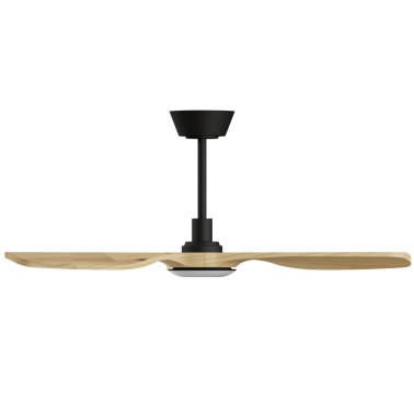 SULION BALCONY NEO 107 LUZ Ventilador Negro-Madera