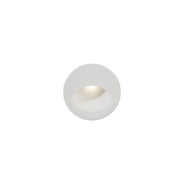LEDSC4 BAT Round Oval Driver Blanco
