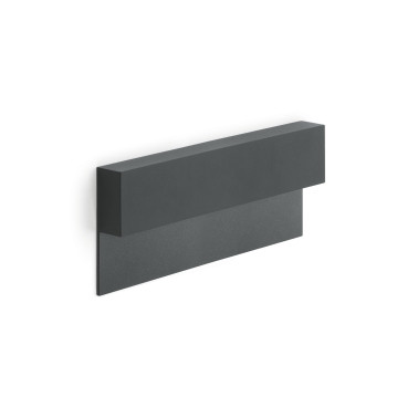 LOMBARDO TAPE 220 AC Aplique Gris Oscuro 3000K