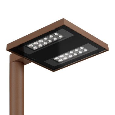 LOMBARDO KAI 2 Cabezal de Farola 55W 70ºx150º 3000K Corten