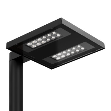 LOMBARDO KAI 2 Cabezal de Farola 55W 70ºx150º 3000K Negro