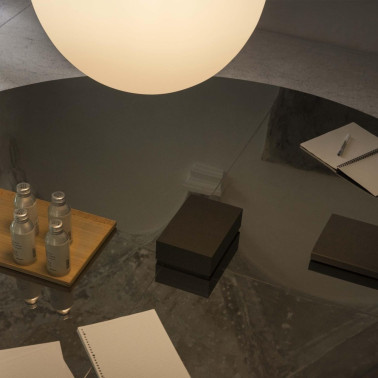 IDEAL LUX MAPA D50 Colgante Blanco