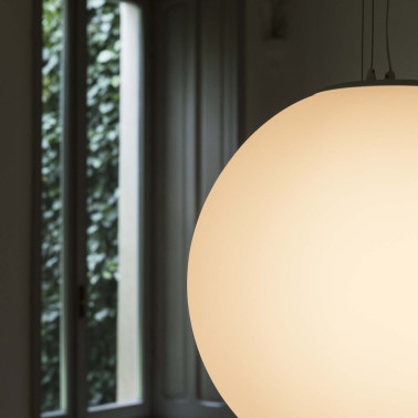 IDEAL LUX MAPA D50 Colgante Blanco