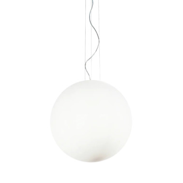 IDEAL LUX MAPA D50 Colgante Blanco