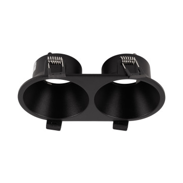 HOFF LIGHT MALTA Round Doble IP20 Negro GU10