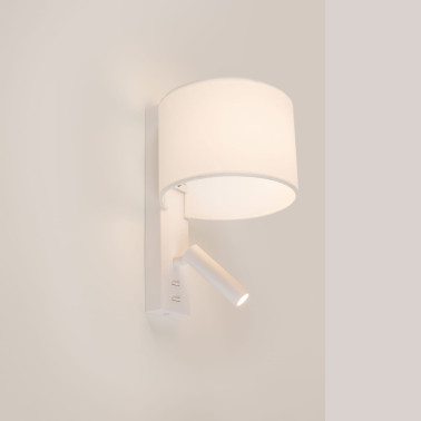 HOFF LIGHT TRINIDAD Aplique Lector Blanco