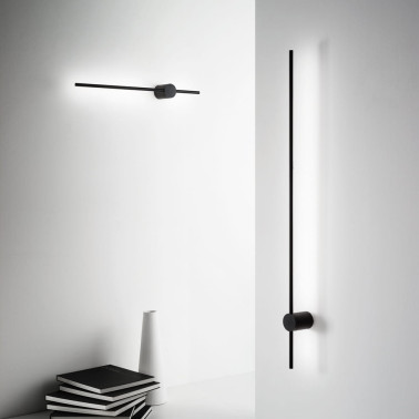 IDEAL LUX ESSENCE 750 Aplique Luz Indirecta Negro 2700K