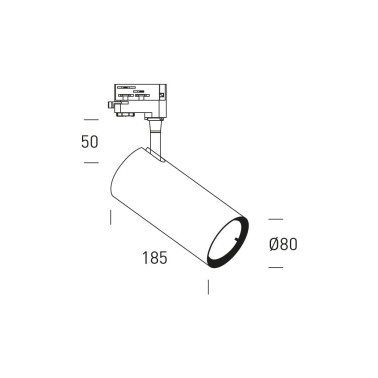 HOFF LIGHT BERLIN 20 Proyector Blanco 3F 14-21W 3CCT