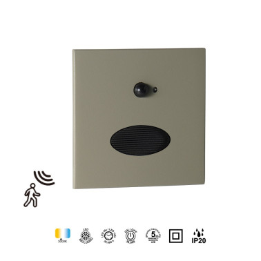 MANTRA PROA LED Bañador Sensor Verde-Gris