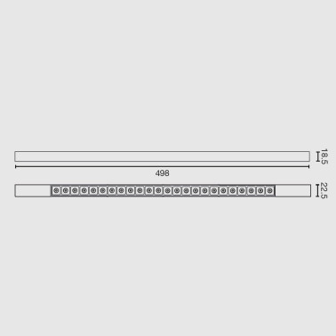 FARO NESO SLIM POINT24 3000K 25º Negro