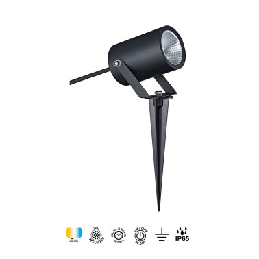 MANTRA QUEBEC LED Estaca de Jardín Negro