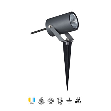 MANTRA QUEBEC LED Estaca de Jardín Gris