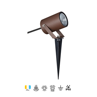 MANTRA QUEBEC LED Estaca de Jardín Corten
