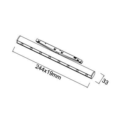 MANTRA MAGNETO MINI 360º Lineal 6W 110º