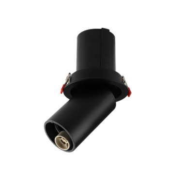 ATMOSS Foco Empotrable Retráctil GU10 Negro