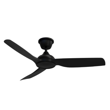 SULION DANA Ventilador IP66 Negro sin Luz