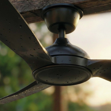 SULION DANA Ventilador IP66 Negro sin Luz