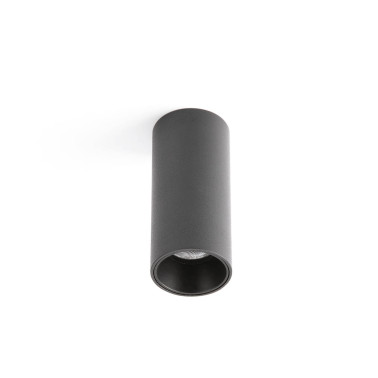 FARO FOX Plafón/Foco Negro 5W 2700K 36º