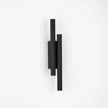 NOVA LUCE PARON 2L Aplique de Pared Negro 15W