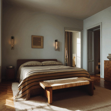 AROMAS LIDA L Aplique de Metal y Cristal